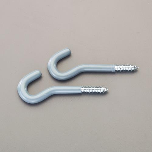 ESCO（エスコ） 92x 39x 6.3mm フック(ﾋﾞﾆｰﾙｺｰﾃｨﾝｸﾞ/2個) EA951FZ-14