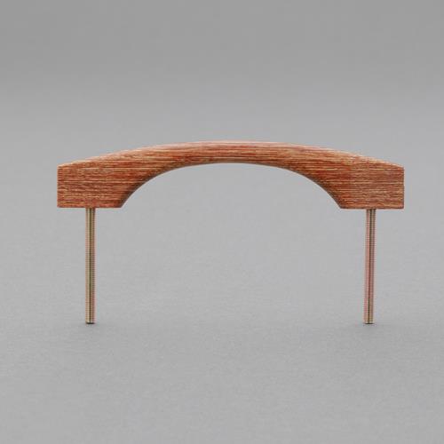 ESCO（エスコ） 120mm 木製取手 EA951HA-33