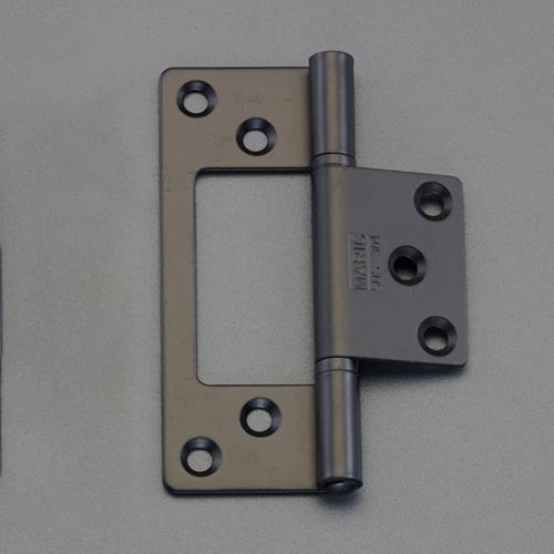 ESCO（エスコ） 89x 30 mm ﾌﾗｯｼｭ丁番(ｽﾃﾝﾚｽ製/ﾏｯﾄﾌﾞﾗｯｸ) EA951HC-38