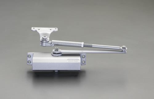 日本ドアーチェック製造（NEWSTAR） 65kg以下 ドアクローザー(ﾊﾟﾗﾚﾙ型/ｼﾙﾊﾞｰ) P183-N01