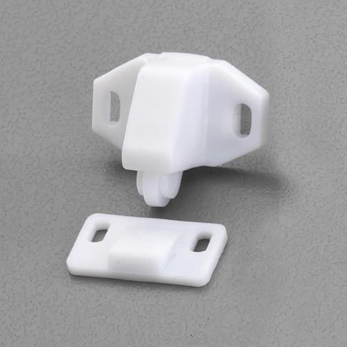 ESCO（エスコ） 35x21.5mm レバーラッチ(ﾎﾟﾘｴﾁﾚﾝ製/白) EA951M-16