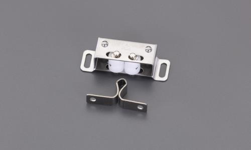 ESCO（エスコ） 40mm巾 ローラーキャッチ(ｽﾃﾝﾚｽ製) EA951M-51