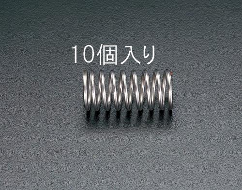 ESCO（エスコ） 8.0x1.20/22.0mm 押しスプリング(10本) EA952VL-22