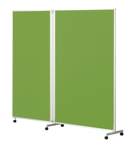 アイリスチトセ 1868x487x1630mm ﾊﾟｰﾃｰｼｮﾝ(2連/ｸﾞﾘｰﾝ) SCFLP-1618