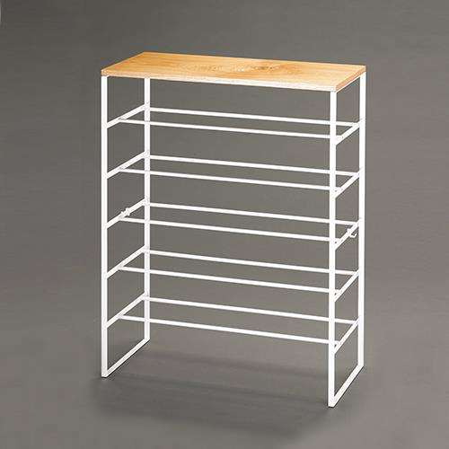 ESCO（エスコ） 660x250x870mm シューズラック(ﾎﾜｲﾄ) EA954EK-6