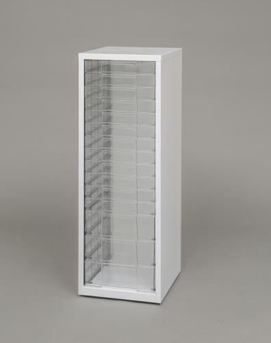 アイリスオーヤマ（IRIS OHYAMA） 291x330x 874mm/15段 キャビネット(ﾄﾚｰ型) SFE-8123