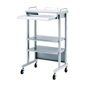 サンワサプライ 631x510x1073mm パソコンデスク RAC-317NK