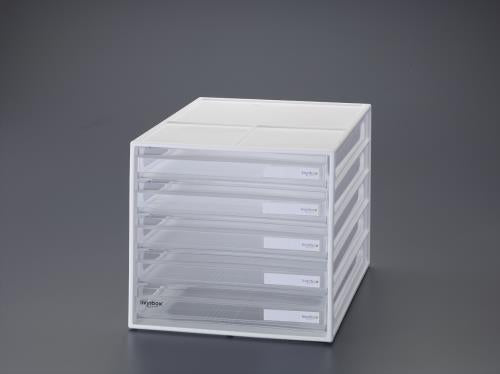 ESCO（エスコ） 250x340x 230mm/ 5段 レターケース(ﾎﾜｲﾄ) EA954JA-2