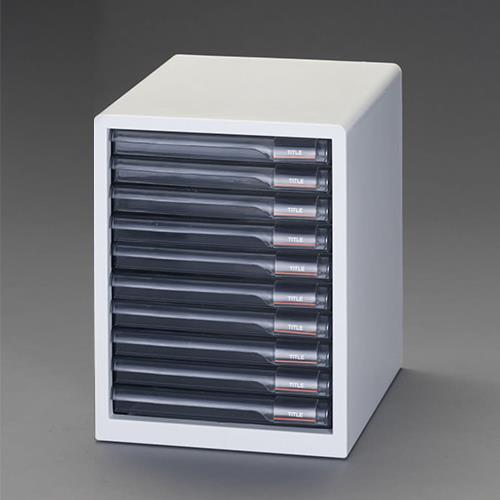 アイリスオーヤマ（IRIS OHYAMA） 265x350x 345mm/10段 レターケース L-10SR