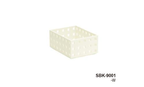 セキセイ（sedia） 140x105x 63mm シスブロック(白) SBK-9001