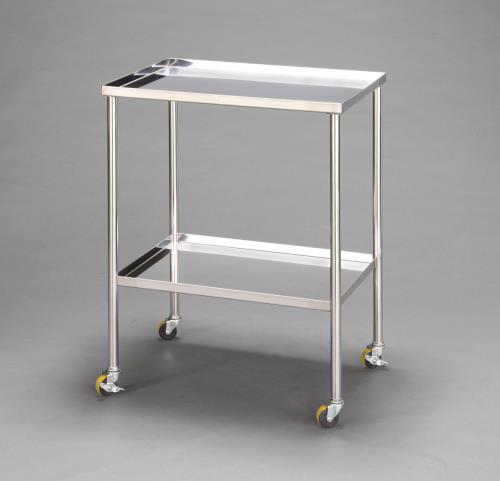 ESCO（エスコ） 450x300x775mm/ 8kg ワゴン(ｽﾃﾝﾚｽ製) EA956MB-1