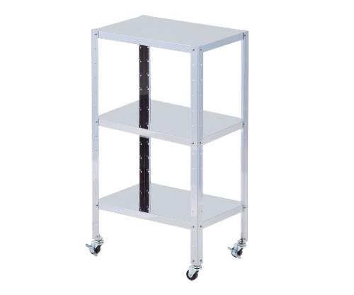 ESCO（エスコ） 460x310x809mm /3段 ワゴン(ｽﾃﾝﾚｽ製) EA956MV-12A