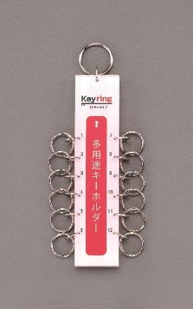 ESCO（エスコ） キーホルダー(12ｷｰ) EA956VD-11
