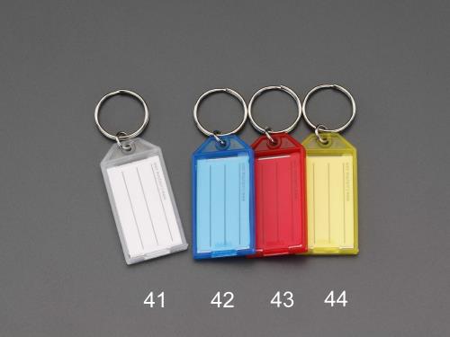 ESCO（エスコ） 29x58mm ネームタグ(ｲｴﾛｰ/10個) EA956VL-44