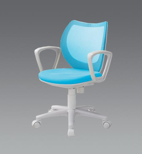 アイリスチトセ ビジネスチェアー(ﾌﾞﾙｰ) FLO-43M1-F