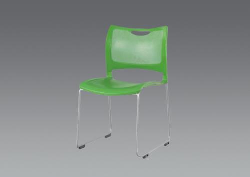 アイリスチトセ スタッキングチェアー(ｸﾞﾘｰﾝ) CMC-MKM01