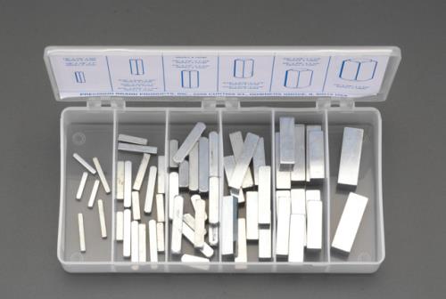 ESCO（エスコ） 1/8'-1/2' マシンキーセット(ｲﾝﾁｻｲｽﾞ) EA968ZC-100