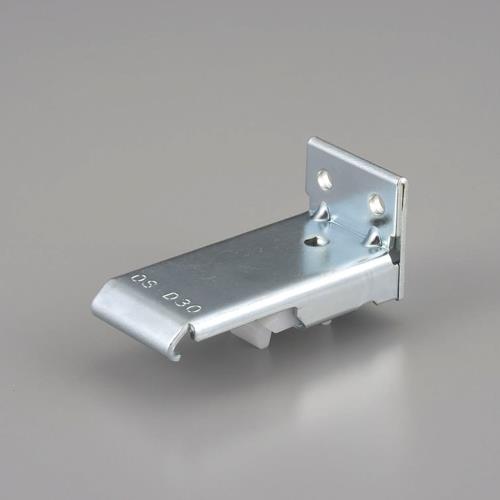 岡田装飾金物 25x62x28mm ブラケット･ﾜﾝﾀｯﾁ(30mmﾚｰﾙ) 12T42