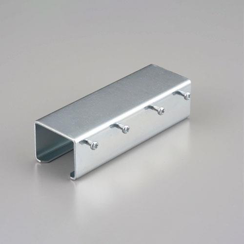 岡田装飾金物 100x33.5x26.5mm 接続カバー(30mmﾚｰﾙ用) 12T62