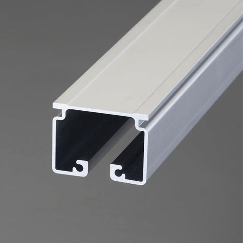 岡田装飾金物 800x800mm/500R カーブレール(ｱﾙﾐ製) 15L02-AS