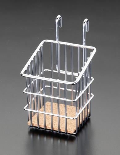 アイリスオーヤマ（IRIS OHYAMA） 75x 75x130mm メタルラックバスケット MR-77B