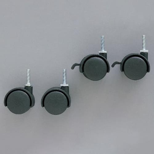 アイリスオーヤマ（IRIS OHYAMA） φ19mm用 ﾒﾀﾙﾗｯｸﾐﾆ用キャスター(4個) MM-4MC