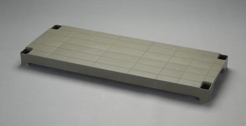 ESCO（エスコ） 1200x450x87mm ラック棚板のみ(OD色/PP製) EA976AL-30