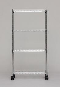 アイリスオーヤマ（IRIS OHYAMA） 480x200x 880mm メタルラック(ｽﾘﾑ) MK-2008N