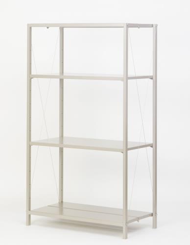 ESCO（エスコ） 814x380x1200mm/4段ラック棚(折畳式) EA976AV-21