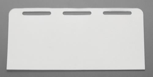 ESCO（エスコ） 80x250mm [ﾊﾟｲﾌﾟﾗｯｸ用]ラベルケース EA976AW-653A