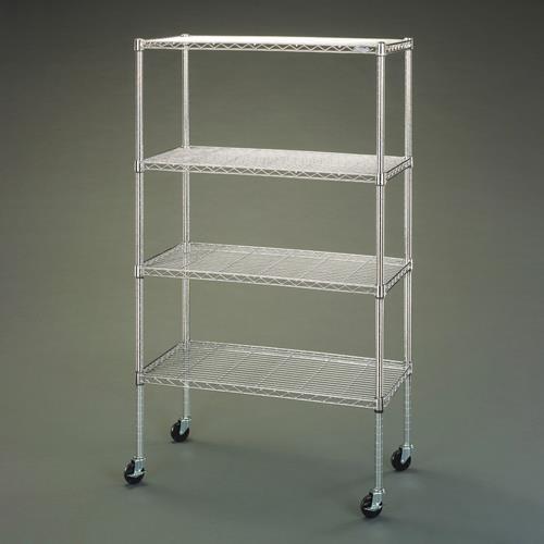 アイリスオーヤマ（IRIS OHYAMA） 910x460x1585mm ﾒﾀﾙﾗｯｸ(大口径ｷｬｽﾀｰ付) EA976AZ-3