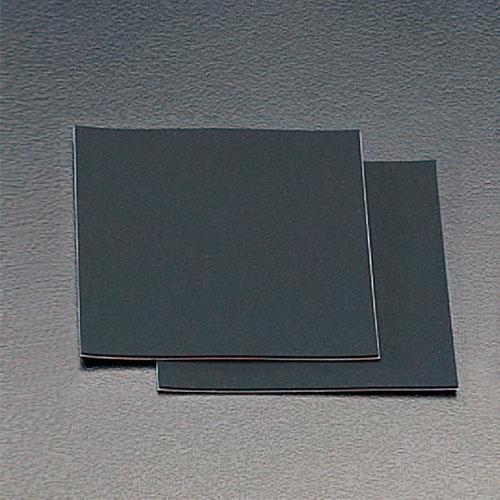 ESCO（エスコ） 100x100x1.5mm シリコン防振ゴム(黒/2枚) EA979AA-1