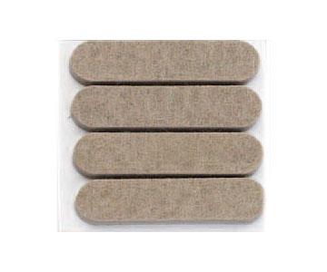 ESCO（エスコ） 13x55x4mm 硬質フェルト(粘着付/4個) EA979AB-17