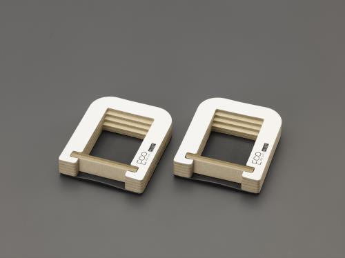 ESCO（エスコ） 50mm ｷｬｽﾀｰ用ストッパー(ﾛｯｸ付/白/2個) EA979CC-11