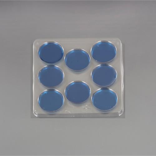 ESCO（エスコ） 28x28x2.5mm 耐震ベース(丸/8枚) EA979D-1
