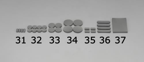 ESCO（エスコ） φ40x3mm ゴムクッション(4枚) EA979DA-34
