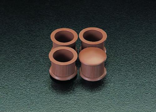 ESCO（エスコ） φ31.0mm 丸型椅子足キャップ(4個/茶) EA979DC-13