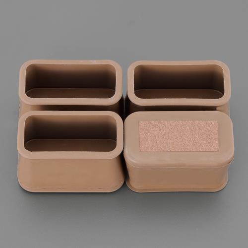 ESCO（エスコ） 28x56-35x63mm 足キャップ(4個/茶) EA979DC-33