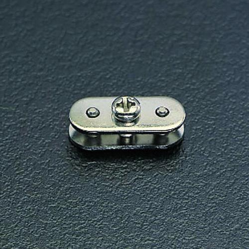 ESCO（エスコ） 2-2.5mm ミニチェーンジョイント(ｽﾃﾝﾚｽ製) EA980S-50