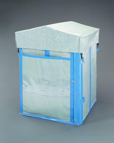 ESCO（エスコ） 830x830x1100mm ﾌﾚｺﾝﾊﾞｯｸﾞｽﾀﾝﾄﾞ(産廃用) EA981WN-302