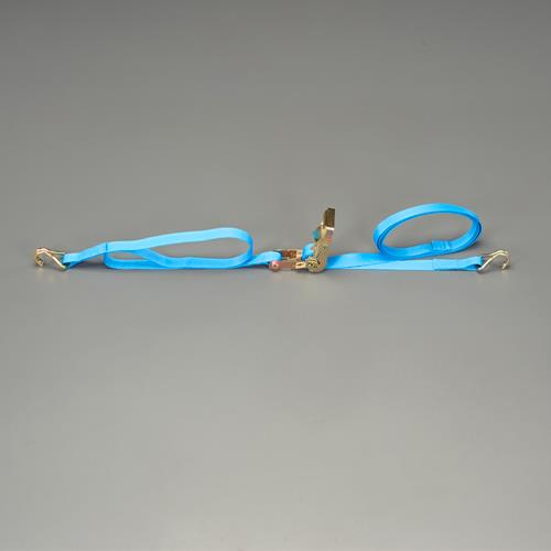 ESCO（エスコ） 25mmx 4.0m/ 250Kg ベルト荷締機(ﾗﾁｪｯﾄ式) EA982AC-3