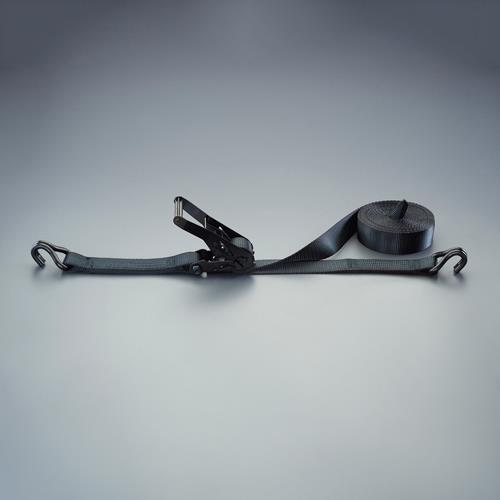 ESCO（エスコ） 50mmx8.2m/1650kg ベルト荷締機(ﾗﾁｪｯﾄ式/黒 EA982B-18