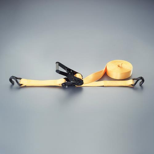 ESCO（エスコ） 50mmx8.2m/1650kg ベルト荷締機(ﾗﾁｪｯﾄ式/橙 EA982B-28