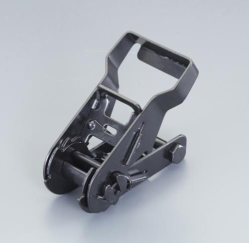 ESCO（エスコ） 25mm/ 500kg バックル(ﾗﾁｪｯﾄ式/ｽﾁｰﾙ黒ﾒｯｷ) EA982B-502