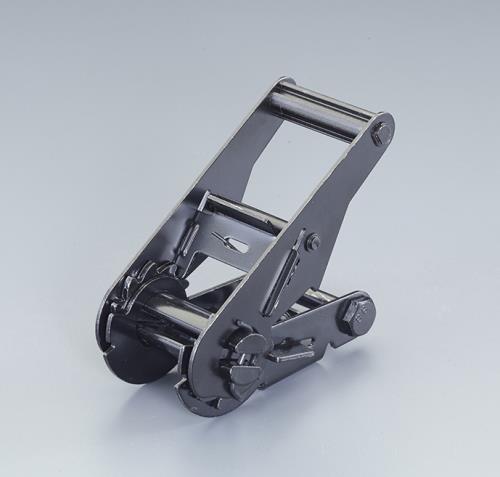 ESCO（エスコ） 38mm/1000kg バックル(ﾗﾁｪｯﾄ式/ｽﾁｰﾙ黒ﾒｯｷ) EA982B-503