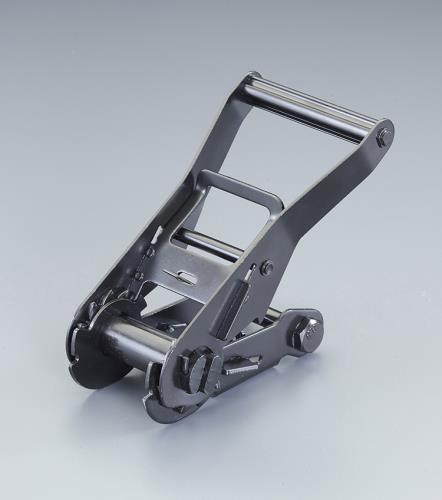 ESCO（エスコ） 48mm/1650kg バックル(ﾗﾁｪｯﾄ式/ｽﾁｰﾙ黒ﾒｯｷ) EA982B-504
