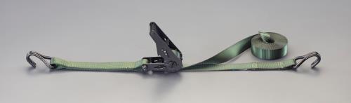 ESCO（エスコ） 35mmx5.3m/660kg ベルト荷締機(ﾗﾁｪｯﾄ式/OD) EA982B-7G