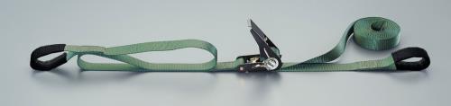 ESCO（エスコ） 25mmx6.0m/230kg ベルト荷締機(ﾗﾁｪｯﾄ式/OD) EA982BA-101