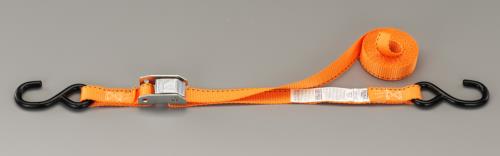 ESCO（エスコ） 25mmx3.0m 荷締ストラップ(ｵﾚﾝｼﾞ) EA982BA-21A