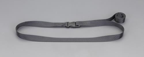 ESCO（エスコ） 25mmx4.0m 荷締ストラップ(黒) EA982BA-57